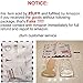 Heel Snugs,high Heel Pads,High Heel Liners,Anti Slip Heel Cushion Inserts,Ball of Foot Cushions,Insoles for High Heels,Blister Prevention & Improve Shoes Too Big (Fashion Beige&Quick-Dry Pure 4pcs)