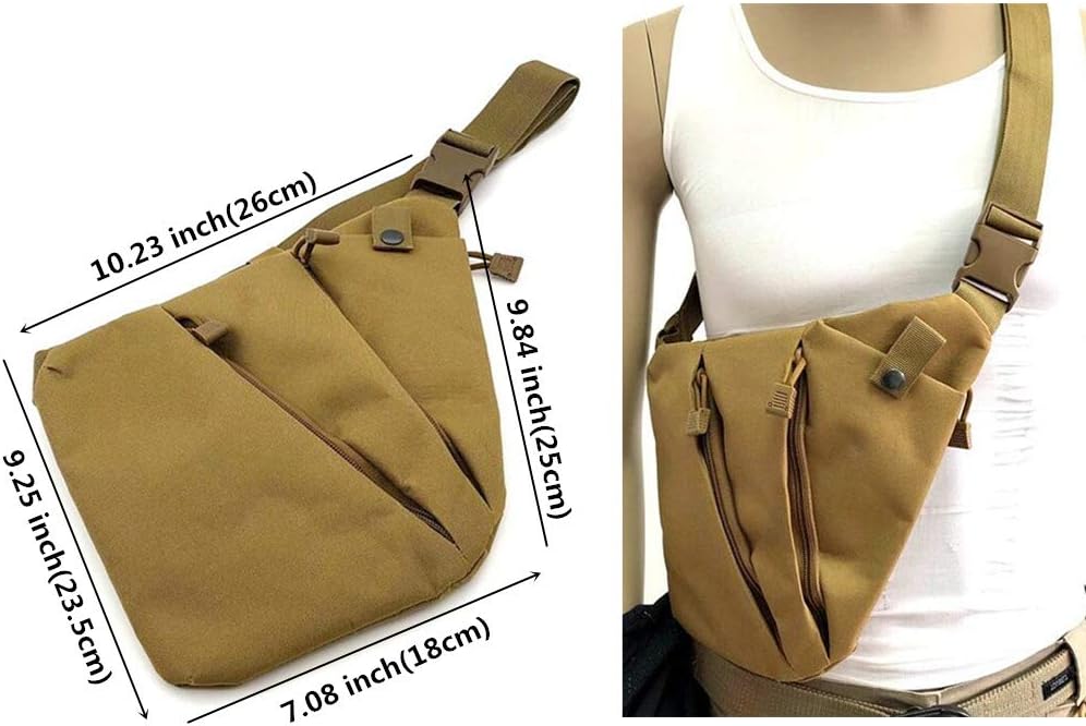 Multifunctional Concealed Tactical Storage Gun Bag Holster