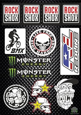 bmx brand stickers