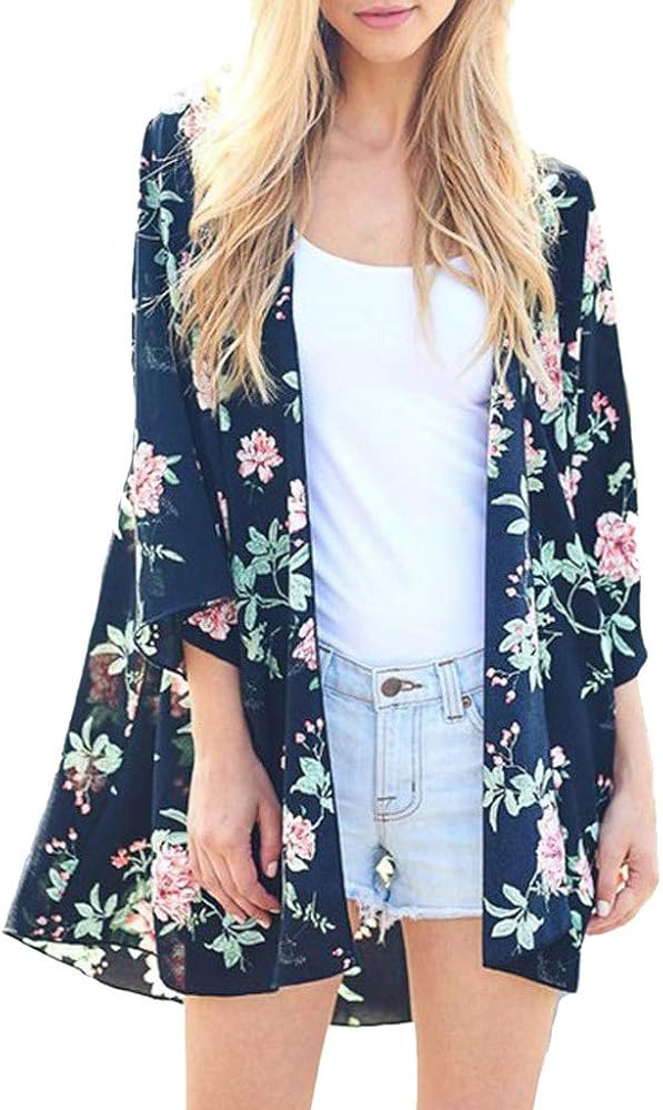 navy chiffon cardigan