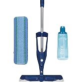 Bona PowerPlus Premium Motion Spray Mop for Hardwood Floors | Includes PowerPlus Hardwood Floor Cleaning Solution and Microfiber Deep Cleaning Pad - Vibrating Spray Mop for Wood Floors