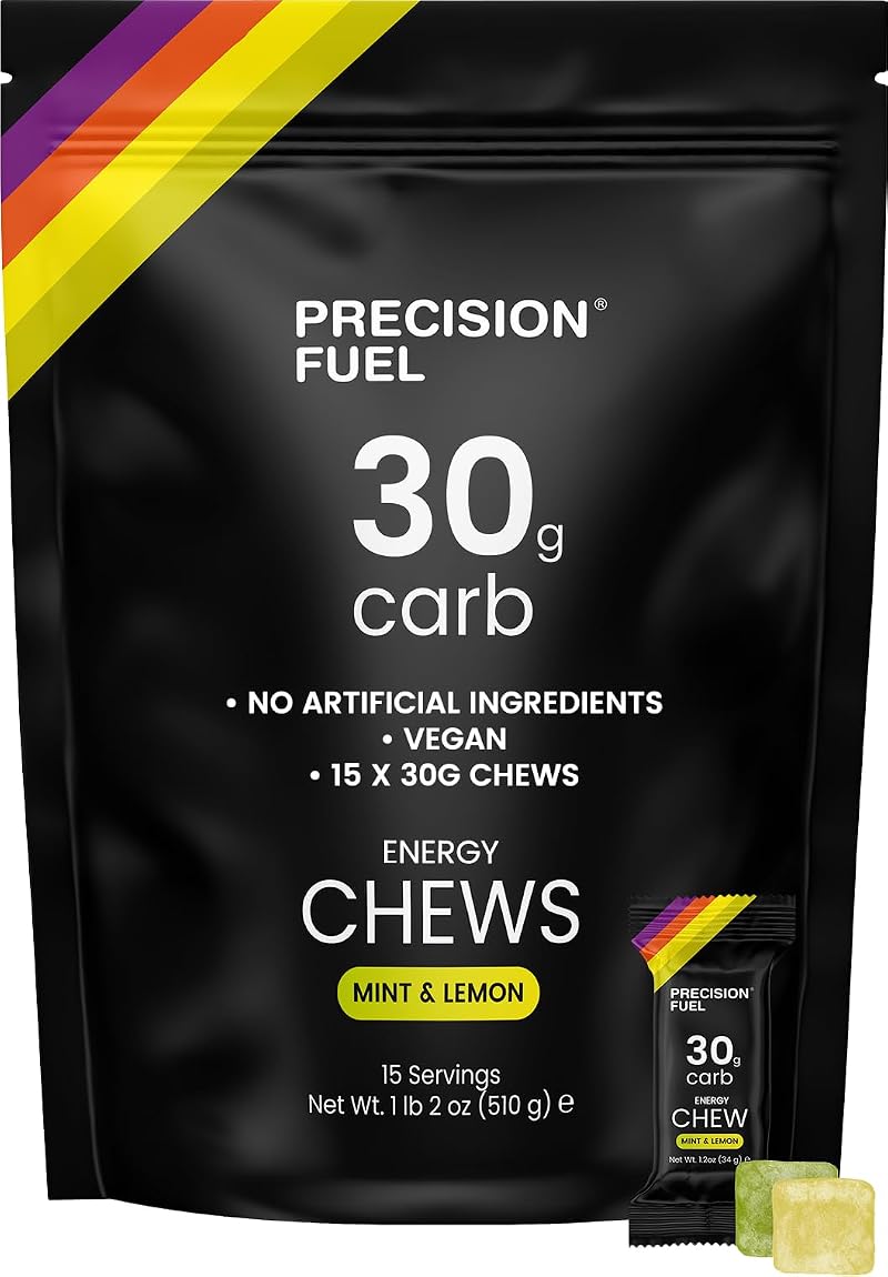 Precision Hydration PF30 Energy Chews Mint Lemon 30g Carbs 15x34g