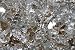 Fireglass 10-pound Reflective Fire Glass with Fireplace Glass and Fire Pit Glass, 1/4-inch, Platinum