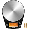ERAVSOW Coffee Scale with Timer, Digital Hand Drip Coffee Scales,Stainless Steel Kitchen Food Weight Scale with Precision Sen
