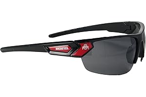 SPORTS ACCESSORY STORE Ohio State Buckeyes Black Red Sport Sunglasses OSU Licensed Gift S12JT