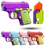 Fidget Gun Toy, 3D Printed Mini Toy, Stress