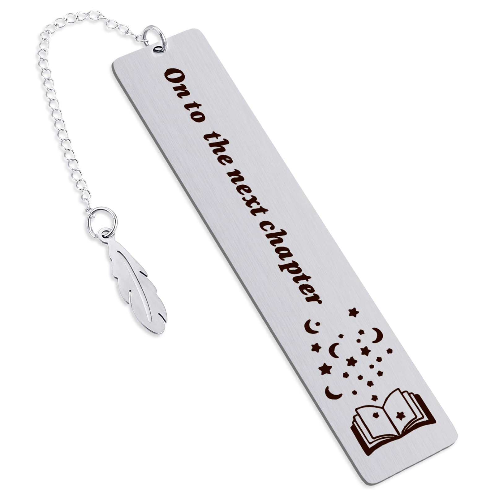 Dimeho Funny Bookmarks Metal Book Mark Reading Gifts for Book Lovers Page Markers for Reader Friends Bookworms Bookish Increasing Reading Interest Book Club Graduation Valentine's Day Present