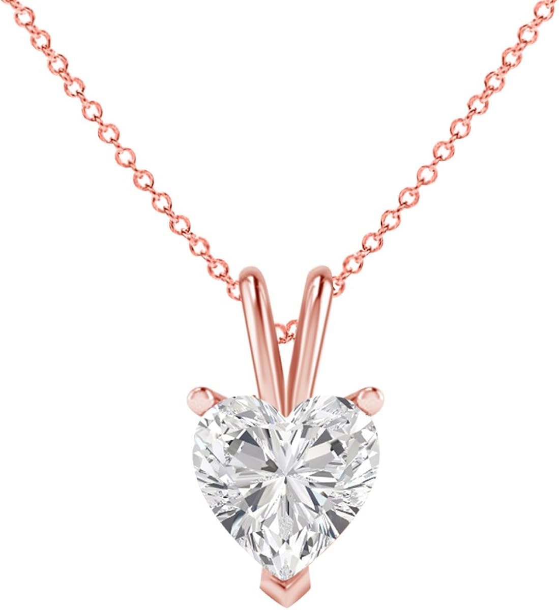 Women's Jewelry Set Heart Shape Highest Quality 6MM 6MM