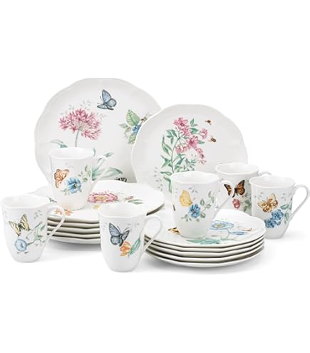 Amazon.com | Butterfly Meadow 6-Piece Block Set: Serveware Accessories