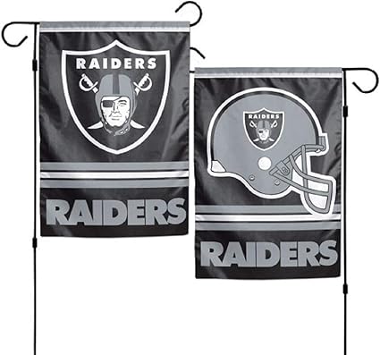 Amazon Com Nfl Oakland Raiders 8482 Garden Flag Party