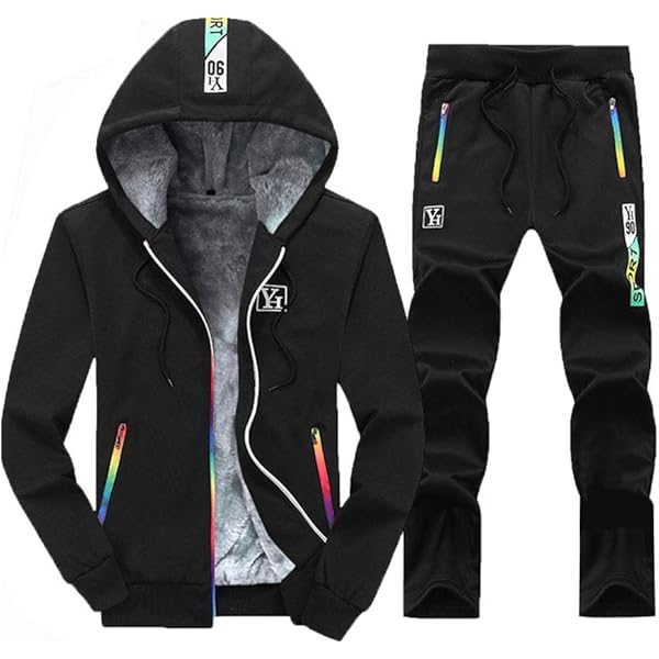 xzbailisha Men's 2 Piece Outfits Casual Track Suit Long