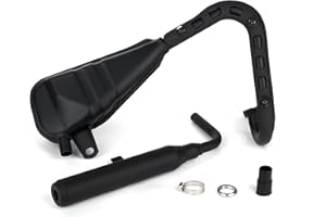 SUNQIAO PW50 Exhaust, Silencer Pipe, Muffler for yamaha PW50 PY50 PEEWEE 50CC Kid Bike