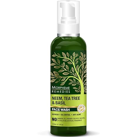 neem & tea tree face wash