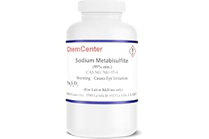 CHEMCENTER Sodium Metabisulfite, High Purity, Granular, 1 lb.
