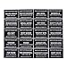 K-Musculo Bachelorette Party Mugshot Signs - Funny Photo Booth Props for Girls Night Out, Wedding Shower, Bridal Shower Mug Shot - Set of 20 Unique Signs