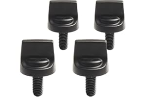 4-Pack Seat Adjustment Knob for Craftsman 720-04061, Lawn Tractor Seat Knob, Riding Mower Adjustment Handle, Black Plastic ME