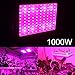ColoFocus 1000W Double Chips Indoor LED Plant Grow Light Kit, Full Specturm for Greenhouse and Indoor Plant Flowering Growing Plants (10W Leds 100Pcs)