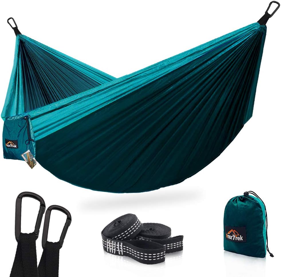 Best double hammock orange blue