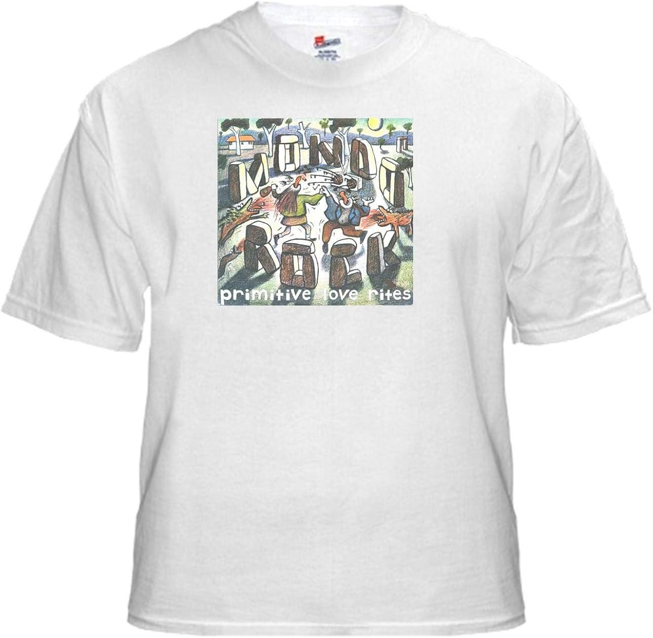 Tee Shirt Unisex Featuring Aussie Rock Legends Mondo Rock On Cotton T