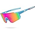 Polarized Sports Sunglasses for Men Women Youth Baseball Fishing Running Cycling Golf Trekking TAC Glasses