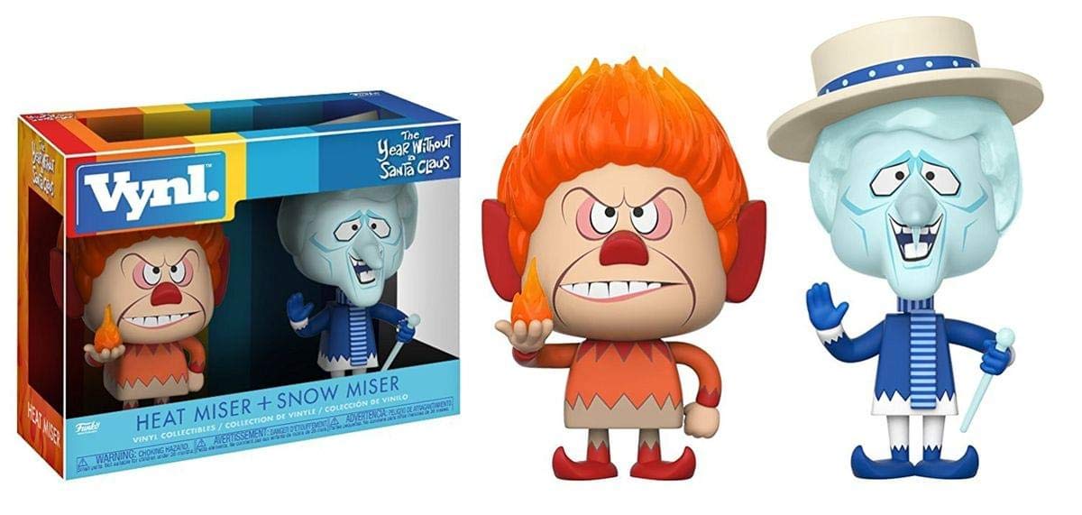 FUNKO VINYL: The Year Without a Santa Claus - 2PK - Heat Miser & Snow Miser