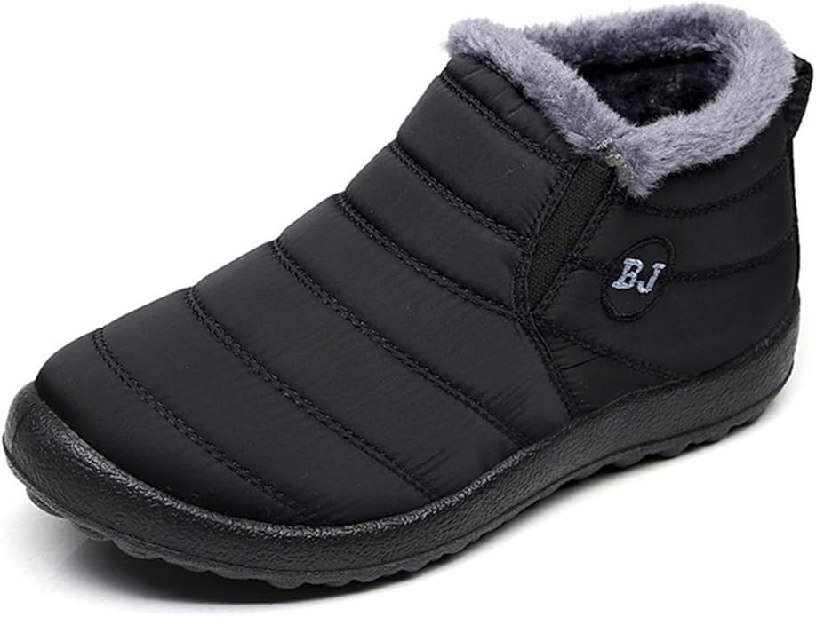 Solacozy Booties Waterproof Anti Slip Sneakers
