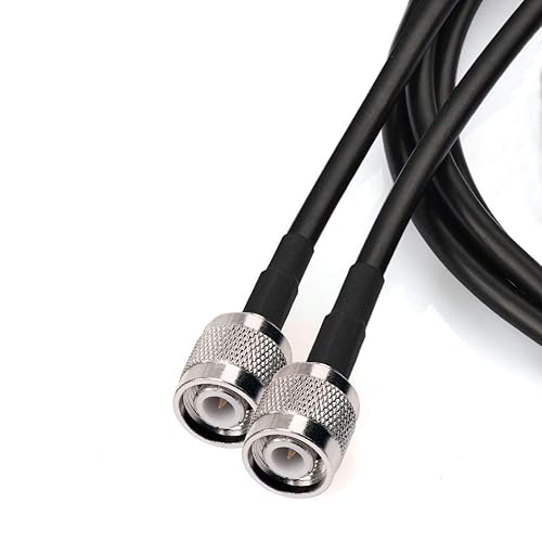 Bingfu RTK Survey GPS Antenna Extension Cable TNC Male To RG58 Black