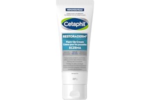 Cetaphil Restoraderm Flare-Up Cream, 48 Hour Hydration For Dry and Eczema Prone Skin, Fragrance Free, Dermatologist Tested, 2
