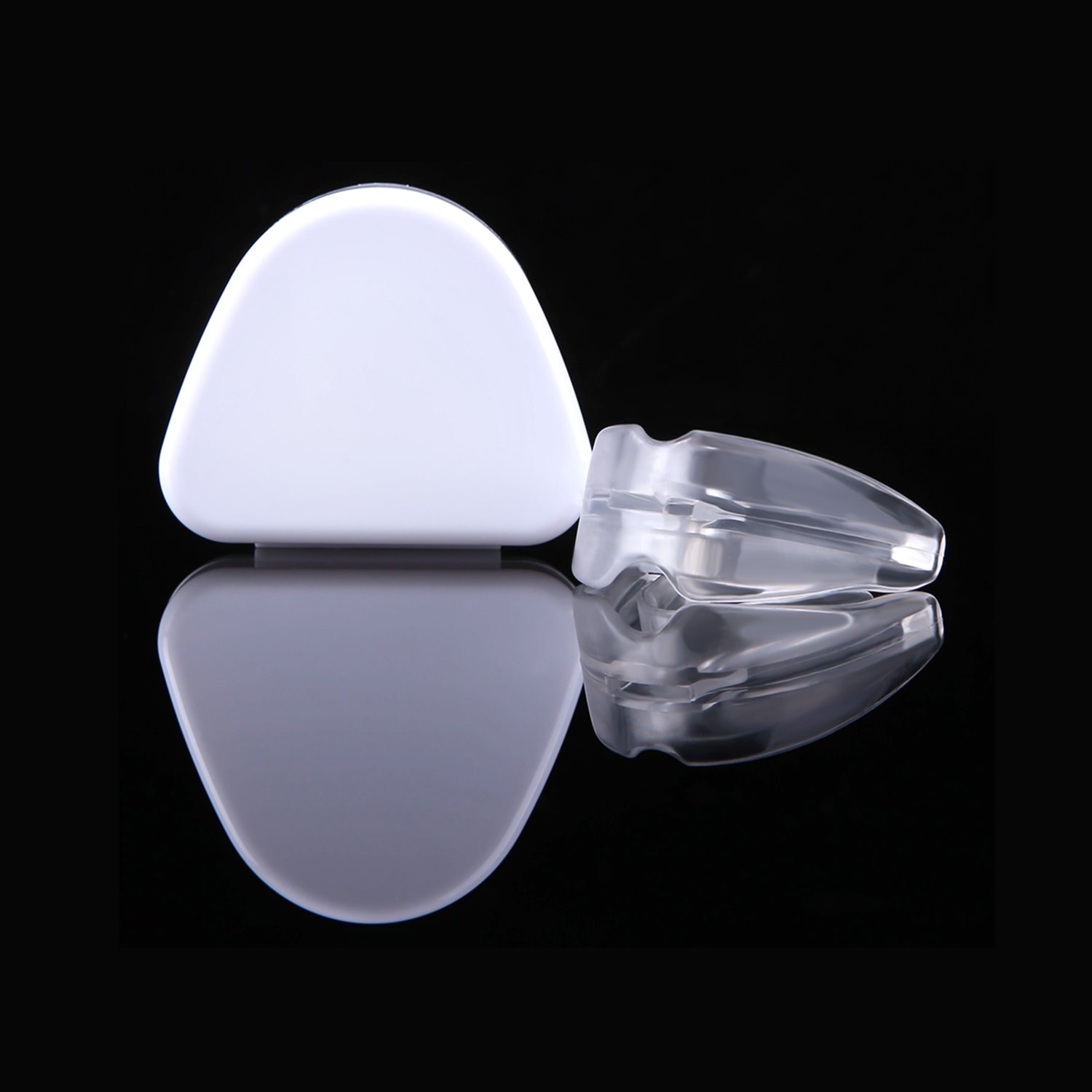 Snore Stopper Mouthpiece Anti Snoring Solutions Devices Mouth Guards Teeth Grinding Bruxism Sleep Aid Night Soft Silicone BPA Free