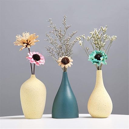 sghtyj ceramica jarrones pequenos