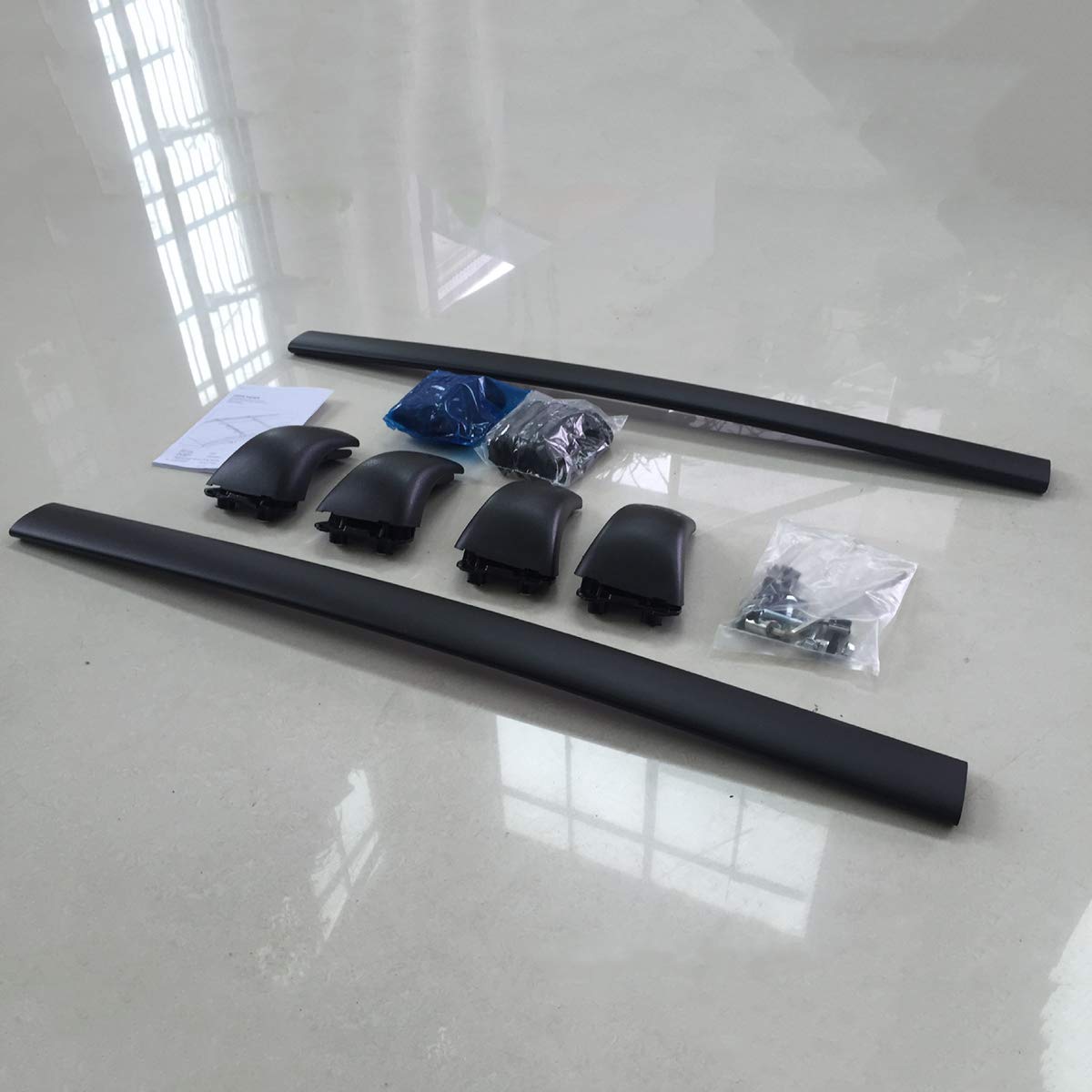 Cargo Management Black Aluminum Roof Rack Cross Bars Fit 20152018