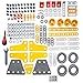 [Bonus Bag] Simbans JB 148 pcs 5-in-1 Build and Play Toy Set | Kids STEM Educational DIY Building Kit for 8, 9, 10 Year Old Boys, Girls | 5, 6, 7 yr Old can Build with Help | Best Creative Fun Gift