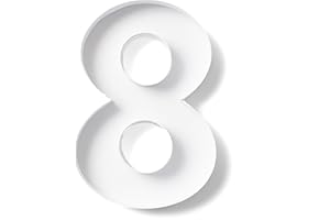 Sisterly Market Cardboard Numbers, Fillable Candy Gift Box (8)