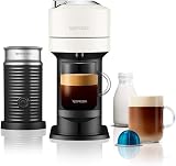 Nespresso Vertuo Next by De'Longhi with Aeroccino Milk Frother EN120.WAE White