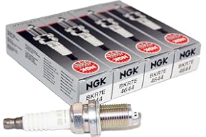 NGK 4644 V-Power Spark Plug - BKR7E, 4 Pack