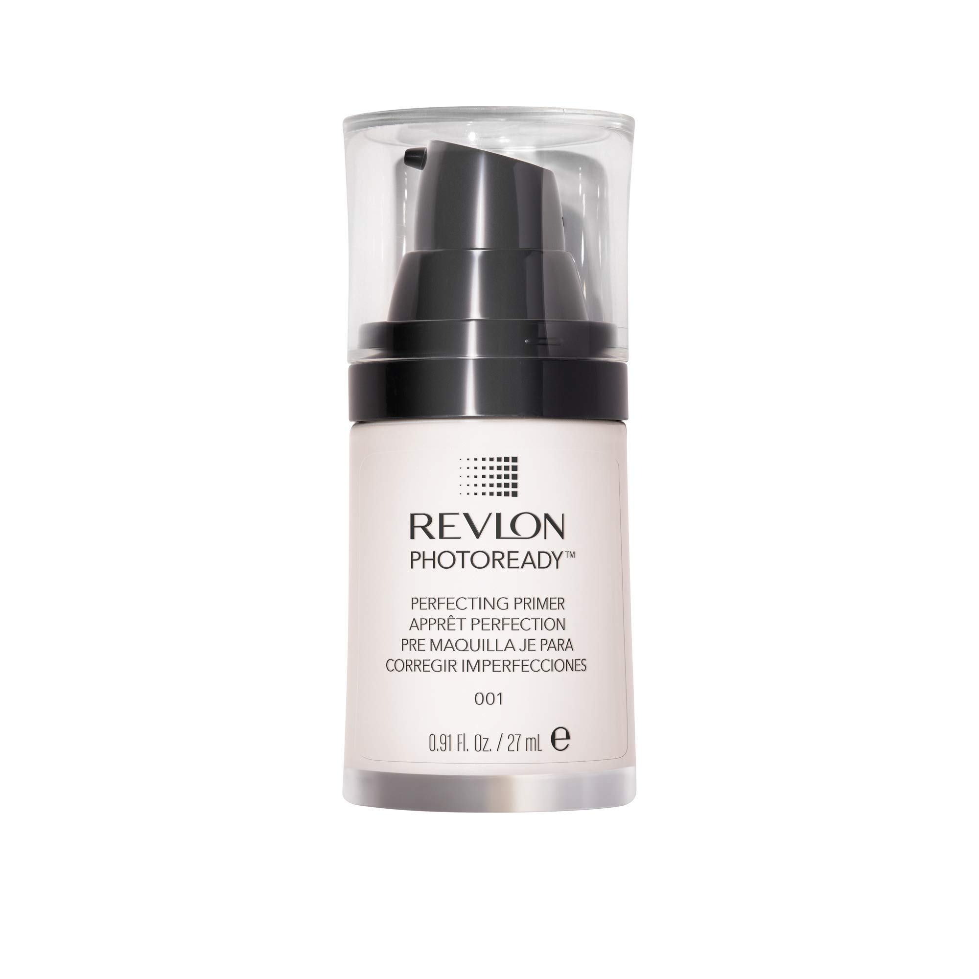 Revlon Photoready Perfecting Lightweight Primer to Smooth & Reduce Fine Lines (27ml) Oil, Talc & Fragrance Free Transparent (001) Unisex