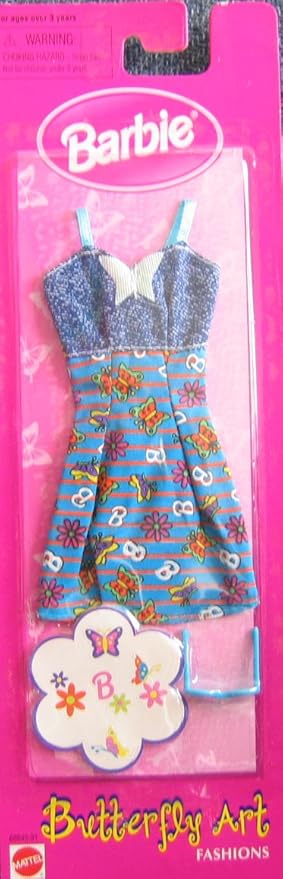 barbie butterfly dress
