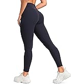 Colorfulkoala Sculptiva Butt-Lifting Hidden Scrunch Leggings for Women, No Front Seam High-Waisted Yoga Pants