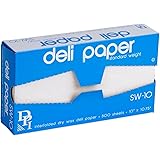 Durable Packaging 10" x 10 3/4" Interfolded Deli Wrap Wax Paper
