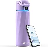 BOOST Smart Water Bottle that Reminds You to Drink, 24oz BPA-Free Stainless Steel Vacuum Insulated Bottle, Wide Mouth Water Tracker Bottle with APP, Ideal Gift for Christmas, New Year