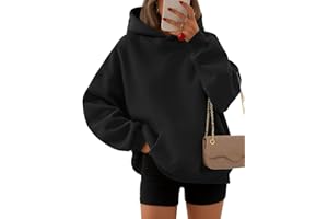 EFAN Womens Hoodies Oversized Sweatshirts Pullover Fleece Sweaters Long Sleeve Winter Fall Outfits Fashion Y2k Clothes