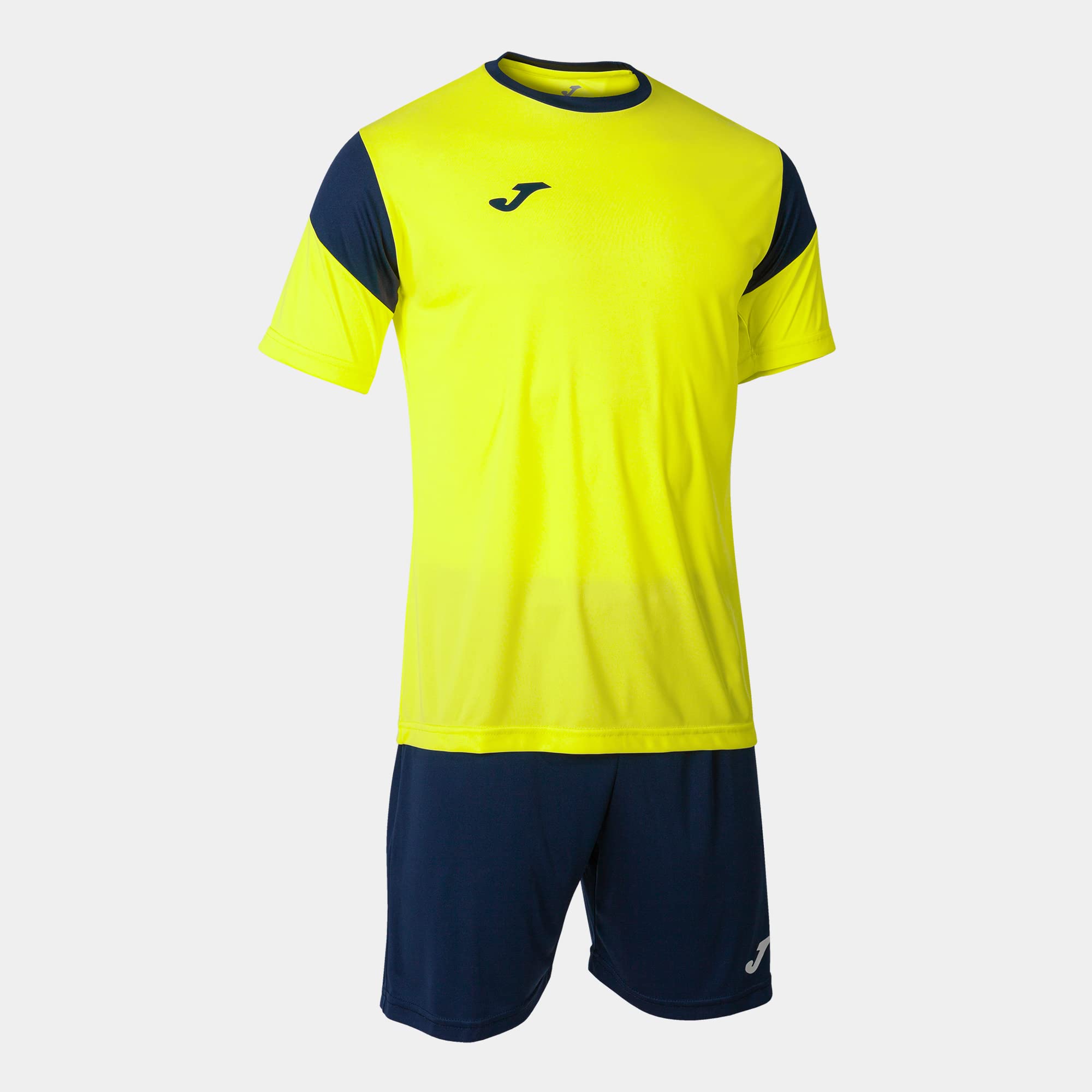 Joma Men's Phoenix Set, Yellow Fluor Navy, XS