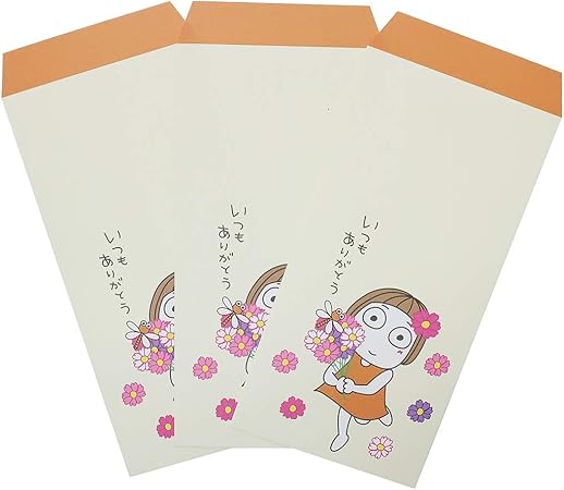 Amazon Co Jp キキぷり 長札 ぽち袋 3枚セット ポチ袋 イエロー Lineスタンプ 文房具 オフィス用品