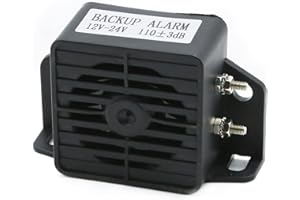 Anxingo 110DB Car Reverse Alarm Reversing Horn Speakers Back-Up Siren Buzzer for Car Motorcycle Truck Back Up Alarm Lound Bee