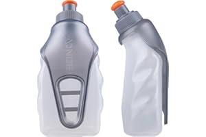 TRIWONDER Running Water Bottle Small Handheld Leakproof Hydration Bottle for Marathon Cycling Hiking Fits Running Vest Belt W