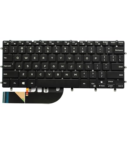 Clavier AZERTY Rétroéclairé Pour Dell XPS 13 9365 2-en-1 - Référence 0J9PTR, Neuf