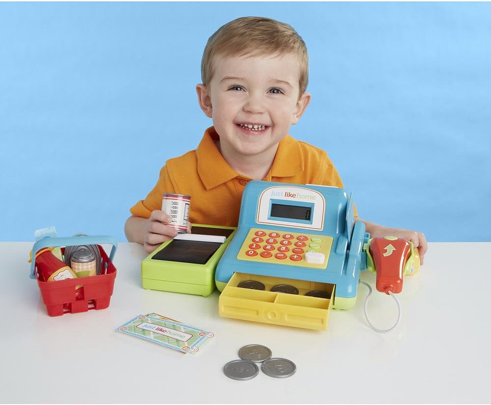 Just Like Home Cash Register With Scanner 2025 www - Main Image