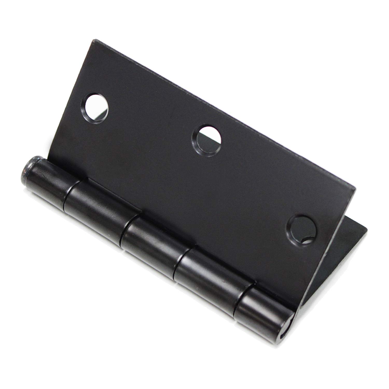 Black Door Hinge 3 5 X 3 5 Square Corner Heavy Pin