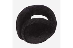 TOPZGLEEY Winter Earmuffs For Women Girls, Faux Soft&Warm Earmuffs Cute Foldable Ear Warmers Ear Covers for Cold Weather