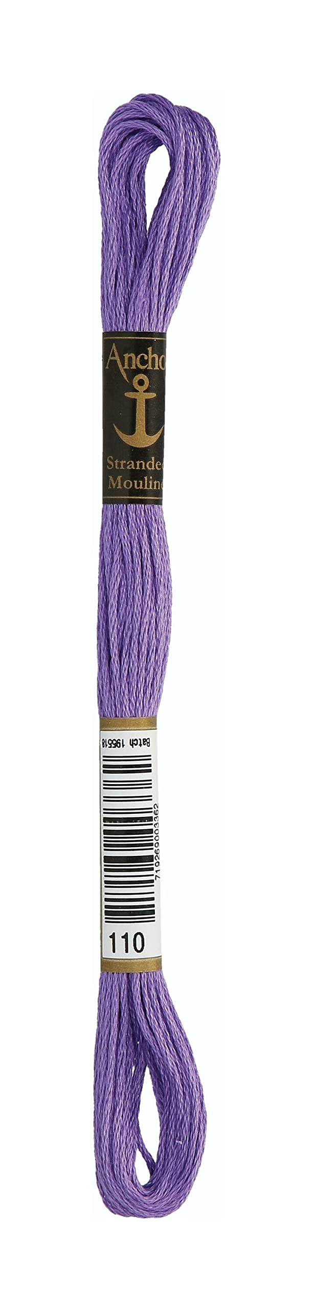 Anchor Six Strand Embroidery Floss 8.75 Yards-Lavender Medium 12 per Box
